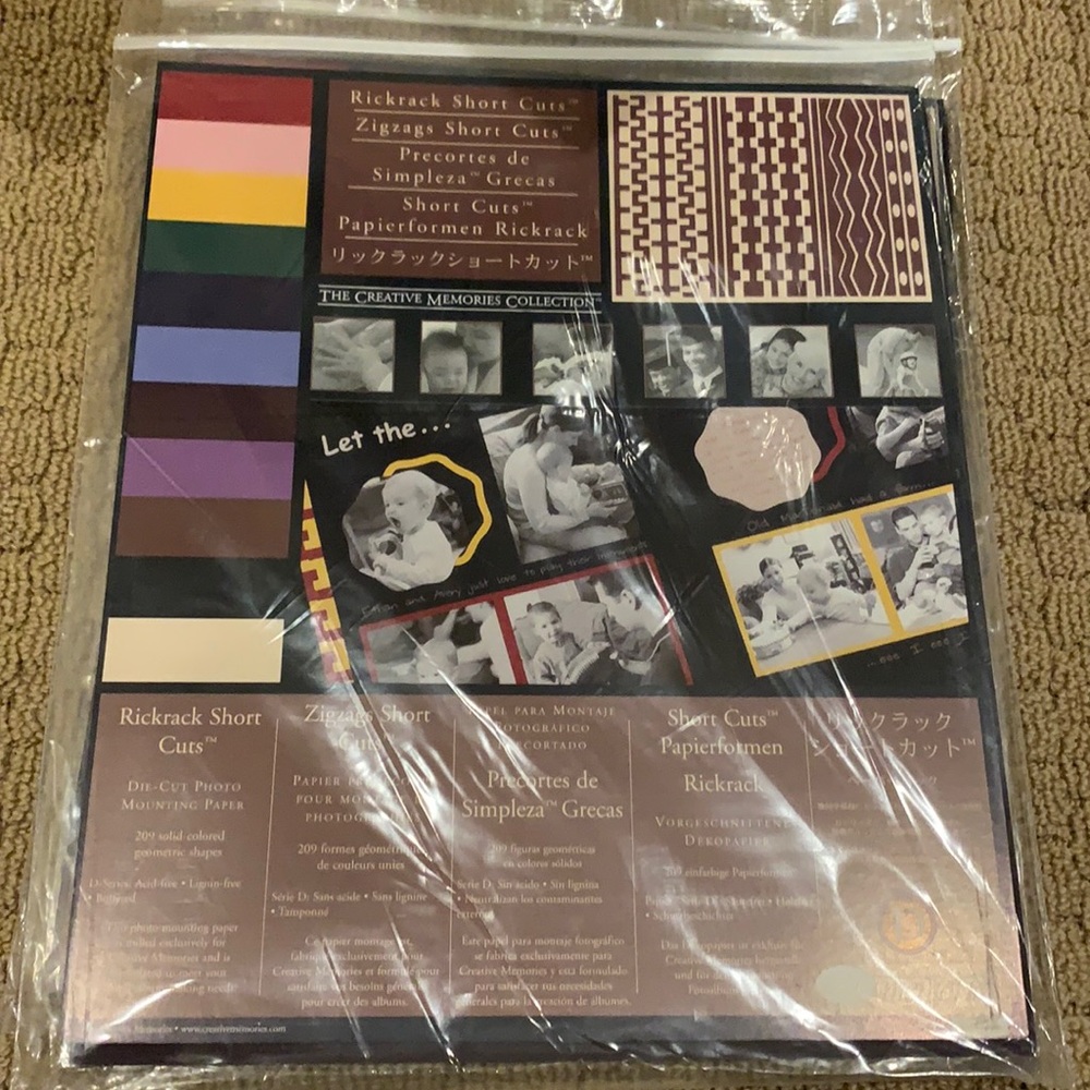 NEW Creative Memories- Short Cuts Rickrack